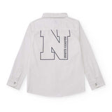 SHIRT ATHLETIC SPORT LEAGUE - NATH KIDS - Colore: Bianco - Stagione: Autunno-Inverno