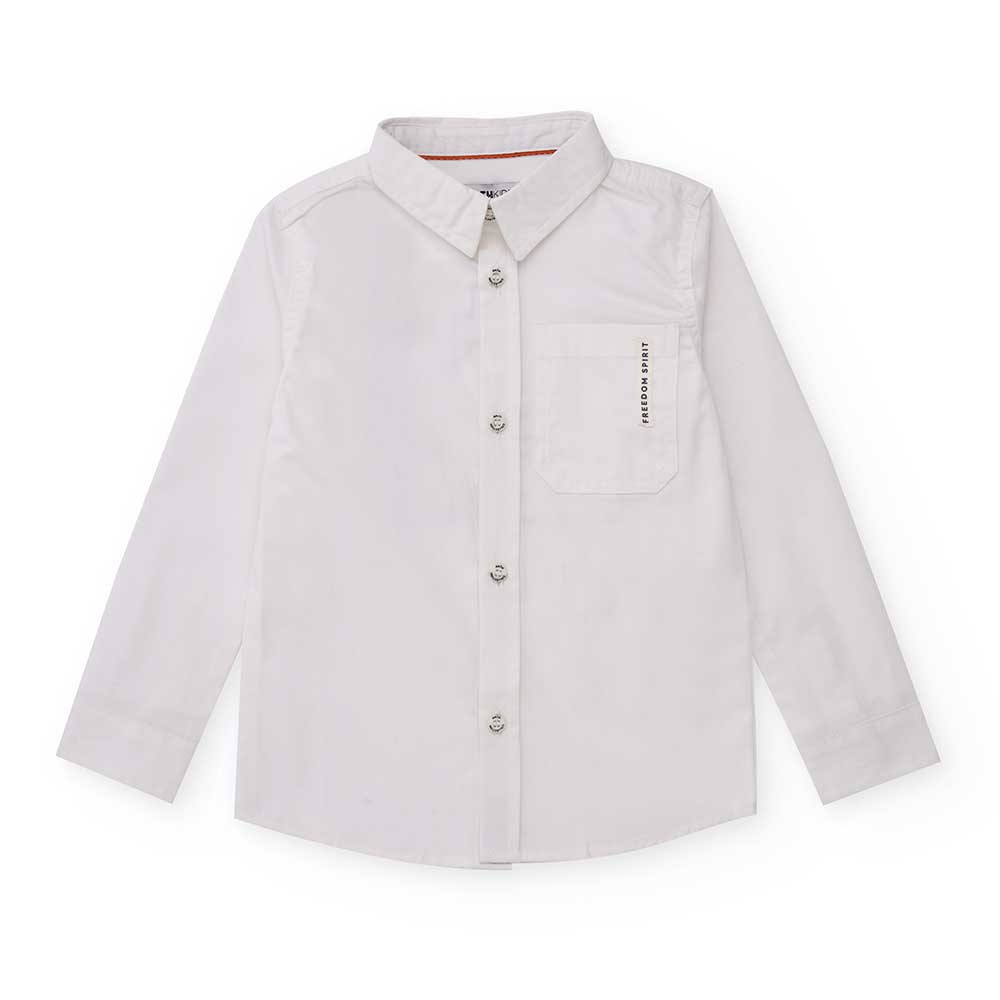 Scopri la nostra camicia a maniche lunghe perfetta per i piccoli esploratori! Questo capo versati...