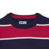 SWEATER FREDDIE RECORD STORE - NATH KIDS - Colore: Blu - Stagione: Autunno-Inverno