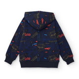 ZIPPED HOODIE DINOMITE JURASSIC TOWN