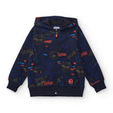 ZIPPED HOODIE DINOMITE JURASSIC TOWN
