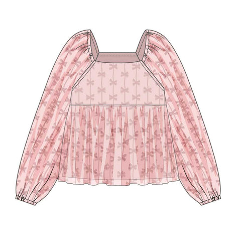 BLOUSE GISELLE BLACK SWAN - NATH KIDS - Sesso: Bambina - Colore: Rosa - Stagione: Autunno-Inverno