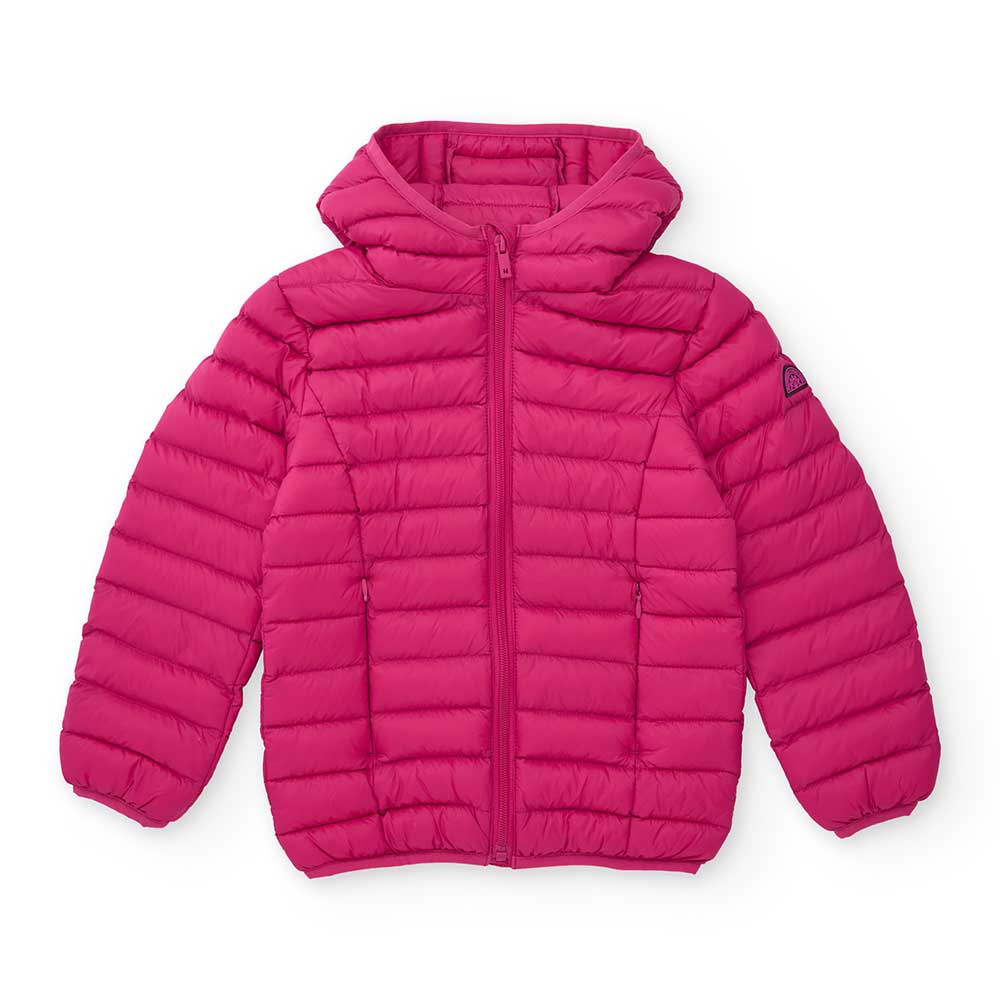 Giubbotto lerggero della Linea Abbigliamento Bambina Nath Kids, con cappuccio ed all'interno bust...