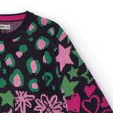 SWEATER PATCHWORK FUN DAY