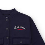 BOMBER JACKET OXFORD NORTH CAMPUS - NATH KIDS - Sesso: Bambina - Colore: Blu - Stagione: Autunno-Inverno