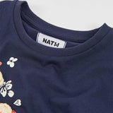 MAGLIA MANICA LUNGA FLOREALE