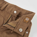 PANTALONI A ZAMPA DI VELLUTO