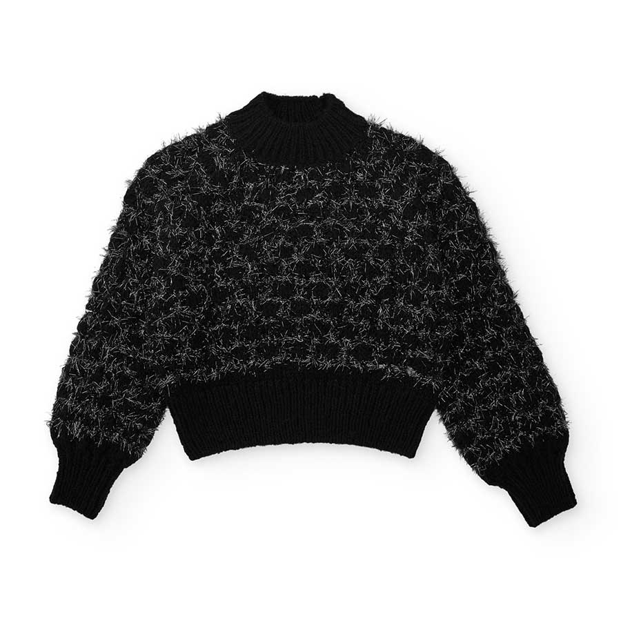 Avvolgi la tua bambina in un maglione caldo e brillante, perfetto per le giornate autunnali ed in...