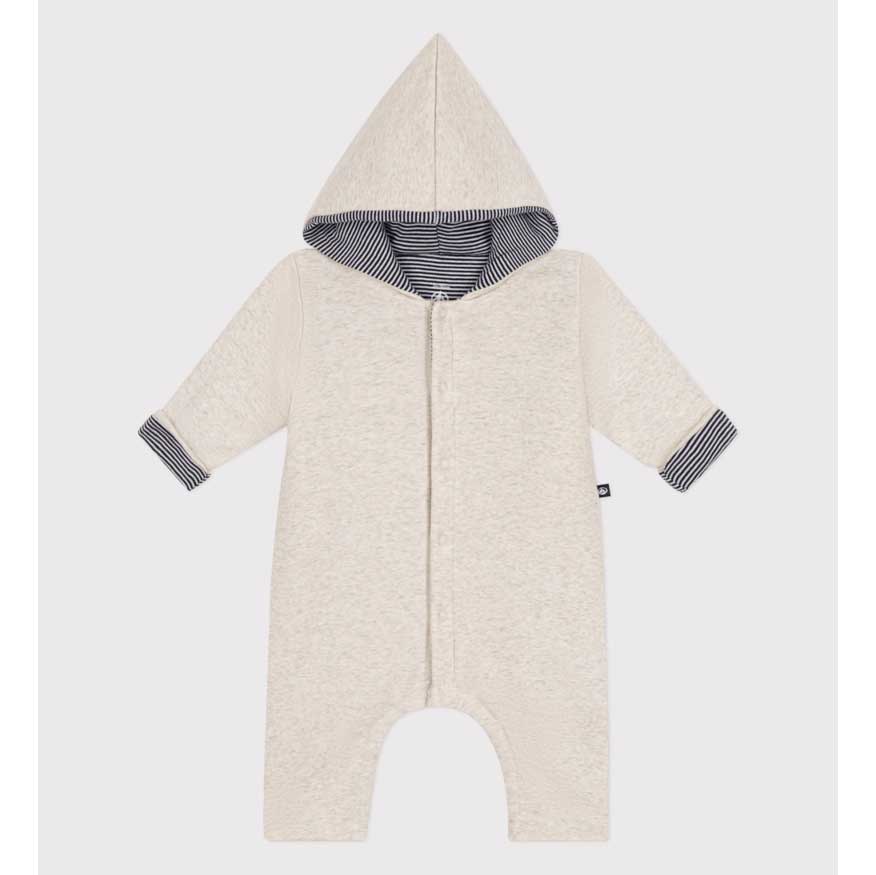 Cardigan, pantaloni e body  unisex della Linea  Abbigliamento Petit Bateau a coste 1x1, tessuto m...