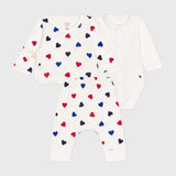 COMPLETO DUE PEZZI - PETIT BATEAU - Colore: Bianco - Stagione: Primavera-Estate