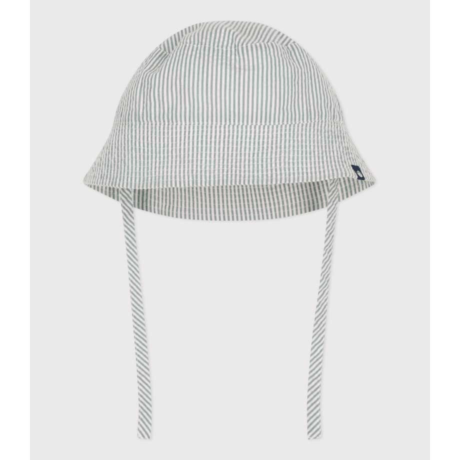 Cappellino  unisex della Linea Abbigliamento Petit Bateau alla pescatora, molto pratico con i suo...