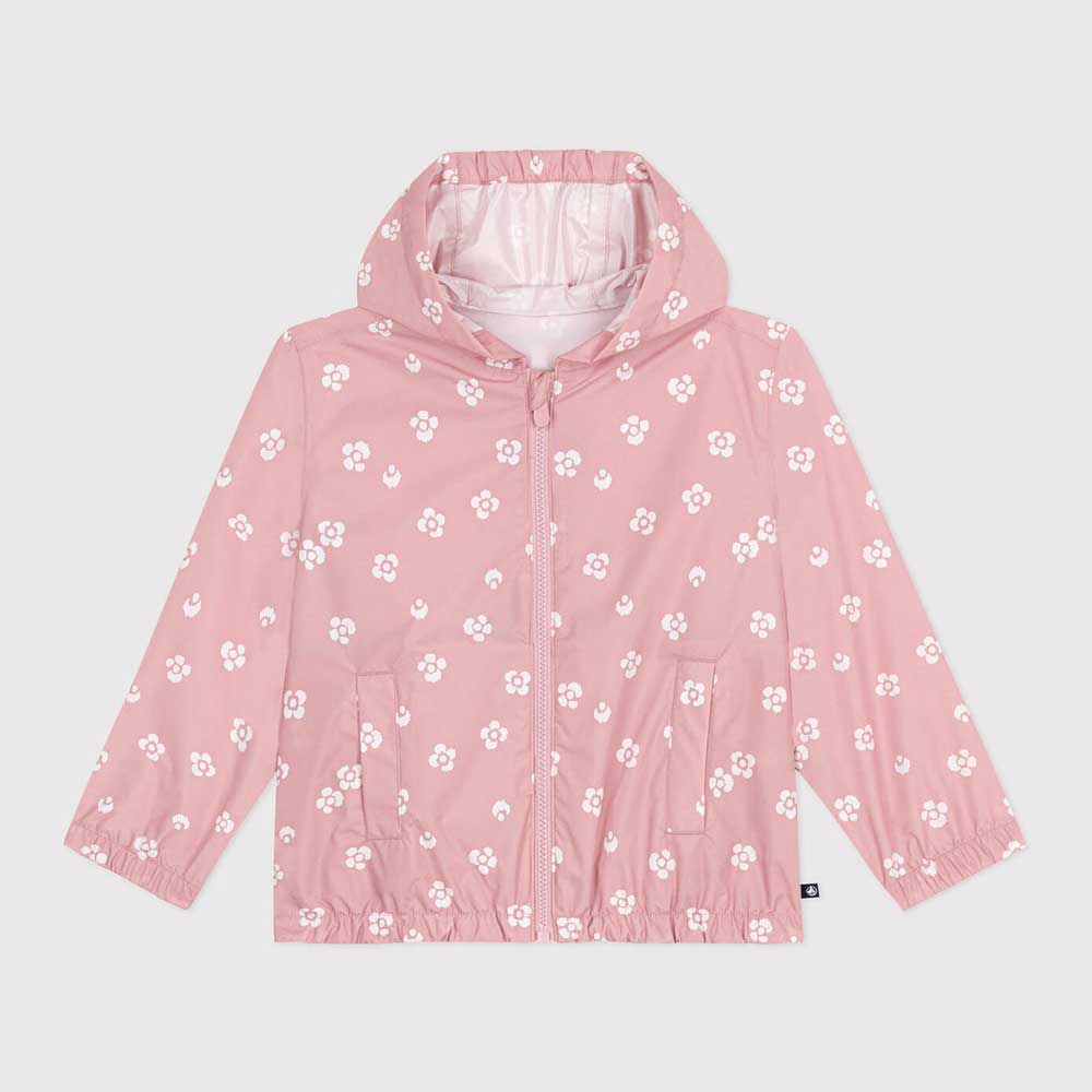
Giacca a vento leggera con cappuccio della Linea Abbigliamento Bambina Petit Bateau, ideale per ...