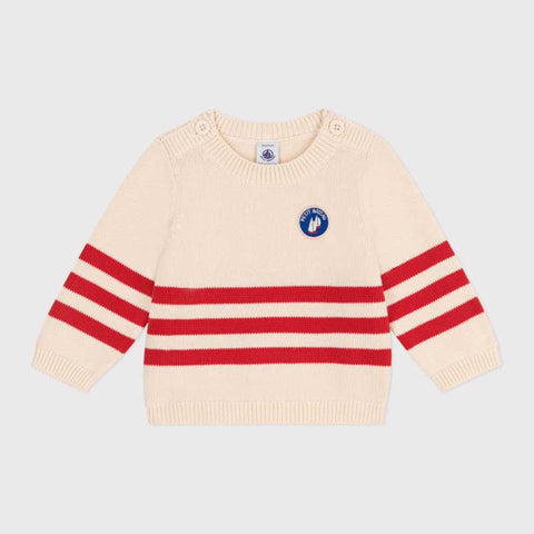 PULL Z - PETIT BATEAU - Colore: Beige - Stagione: Primavera-Estate