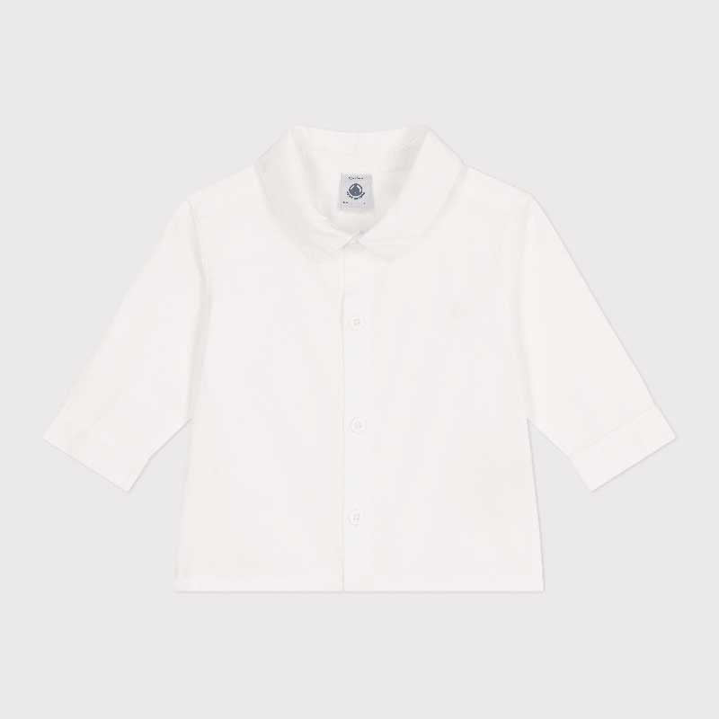 Chemise de la Ligne Vêtements Enfant Petit Bateau en oxford, un tissu plus épais que le popeline,...