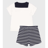 ENSEMBLE 2 PIECES - PETIT BATEAU - Colore: Blu - Stagione: Primavera-Estate