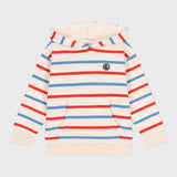 SWEATSHIRT A CAPUCHE - PETIT BATEAU - Colore: Beige - Stagione: Primavera-Estate