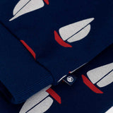 SWEATSHIRT - PETIT BATEAU - Colore: Blu - Stagione: Primavera-Estate