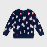 SWEATSHIRT - PETIT BATEAU - Colore: Blu - Stagione: Primavera-Estate