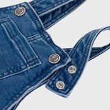 SALOPETTE DENIM CORTA