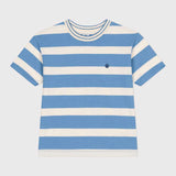 TEE SHIRT MC - PETIT BATEAU - Colore: Azzurro - Stagione: Primavera-Estate