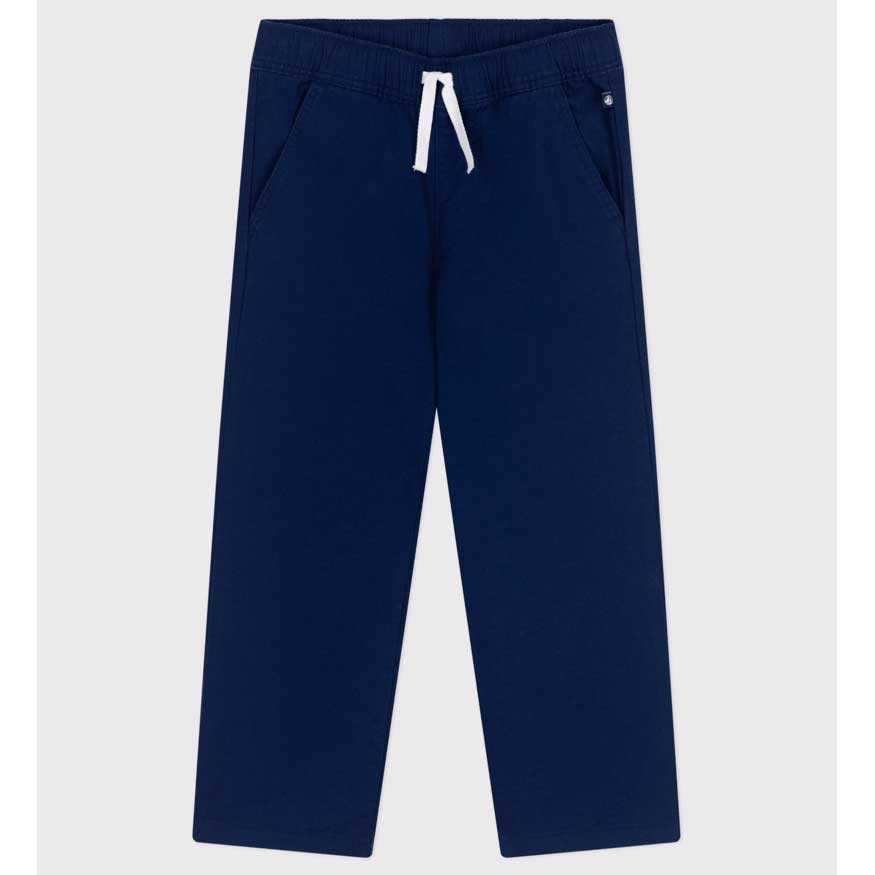 Pantalon de la Ligne Vêtements Enfant Petit Bateau en twill, un matériau léger et agréable à port...