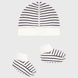 BONNET + CHAUSSONS - PETIT BATEAU - Sesso: Unisex - Colore: Blu - Stagione: Primavera-Estate