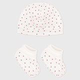 BONNET + CHAUSSONS - PETIT BATEAU - Sesso: Unisex - Colore: Rosso - Stagione: Primavera-Estate