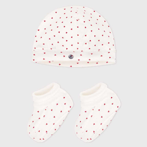 BONNET + CHAUSSONS - PETIT BATEAU - Sesso: Unisex - Colore: Rosso - Stagione: Primavera-Estate