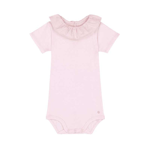 BODY MC COLLERETTE - PETIT BATEAU - Sesso: Bambina - Colore: Rosa - Stagione: Primavera-Estate