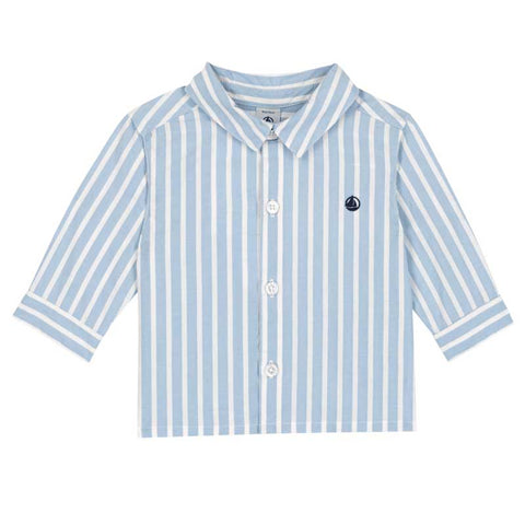 CHEMISE ML - PETIT BATEAU - Colore: Blu - Stagione: Primavera-Estate