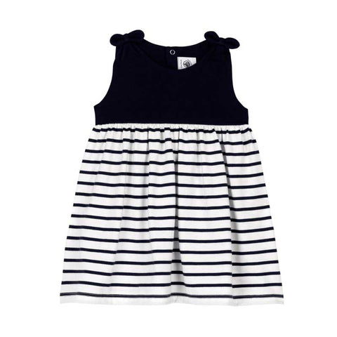 ROBE SM - PETIT BATEAU - Sesso: Bambina - Colore: Blu - Stagione: Primavera-Estate