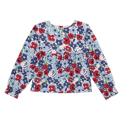 BLOUSE ML - PETIT BATEAU - Sesso: Bambina - Colore: Bianco - Stagione: Primavera-Estate