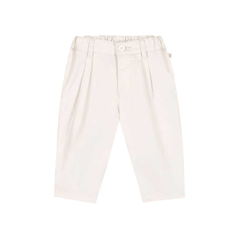 
Pantaloni della Linea Abbigliamento Bambino Petit Bateau in serge, un tessuto piacevole da indos...