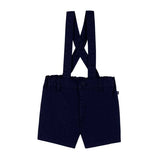 SHORT A BRETELLES - PETIT BATEAU - Colore: Blu - Stagione: Primavera-Estate