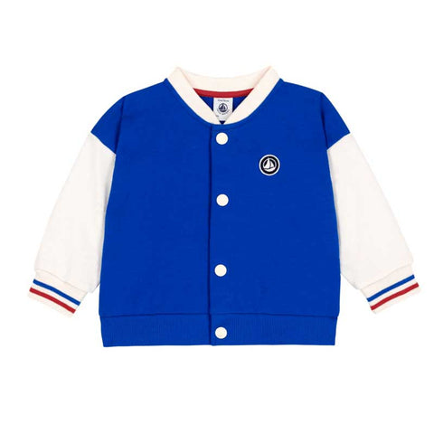 GIACCA BOMBER MANICHE BIANCHE