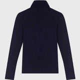 MAGLIONE COLLO ALTO MANICA LUNGA - PETIT BATEAU - Sesso: Donna - Colore: Blu - Stagione: Autunno-Inverno
