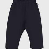 Pantaloncino in velluto a coste di colore blu scuro per bambini.