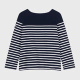 MAGLIONE A RIGHE - PETIT BATEAU - Sesso: Donna - Colore: Blu - Stagione: Autunno-Inverno