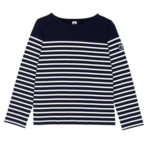 MAGLIONE A RIGHE - PETIT BATEAU - Sesso: Donna - Colore: Blu - Stagione: Autunno-Inverno