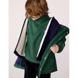 CERATA CON GIUBOTTO INTERNO - PETIT BATEAU - Colore: Verde - Stagione: Autunno-Inverno