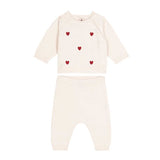 COMPLETO 2 PEZZI - PETIT BATEAU - Colore: Rosso - Stagione: Autunno-Inverno