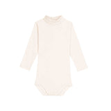 BODY MANICHE LUNGHE CON COLLETTO - PETIT BATEAU - Colore: Beige - Stagione: Autunno-Inverno