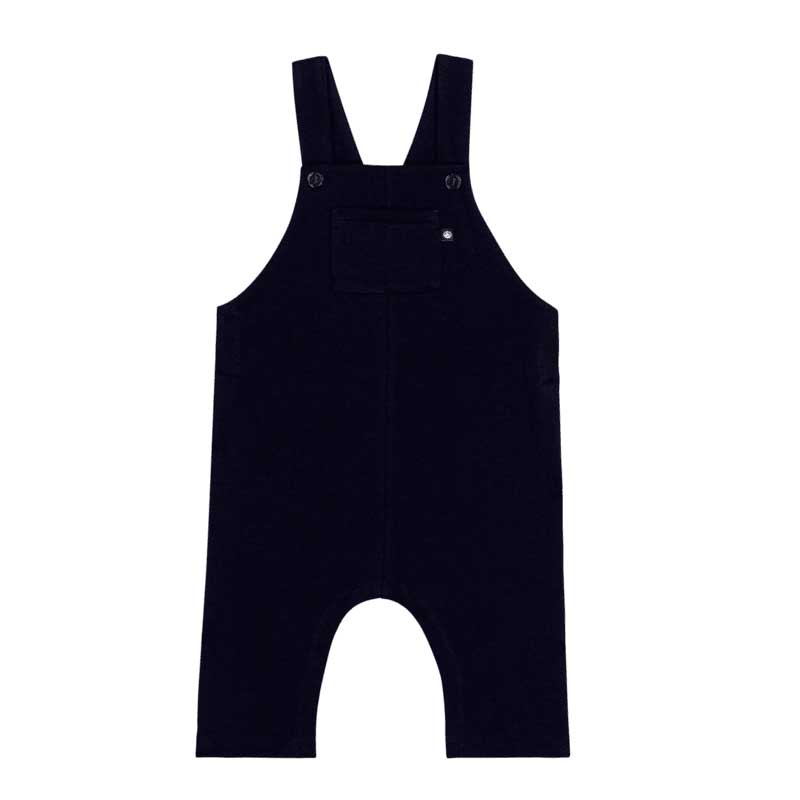 
Overalls from the Petit Bateau Children's Clothing Line in fleece fabric, a soft and comfortable...