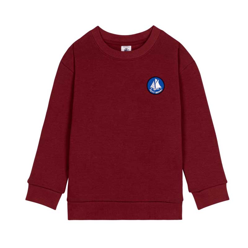 
Sweater from the Petit Bateau Children's Clothing Line in soft and comfortable fleece fabric.
Ro...