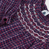 VESTITO MANICHE LUNGHE - PETIT BATEAU - Sesso: Bambina - Colore: Blu - Stagione: Autunno-Inverno