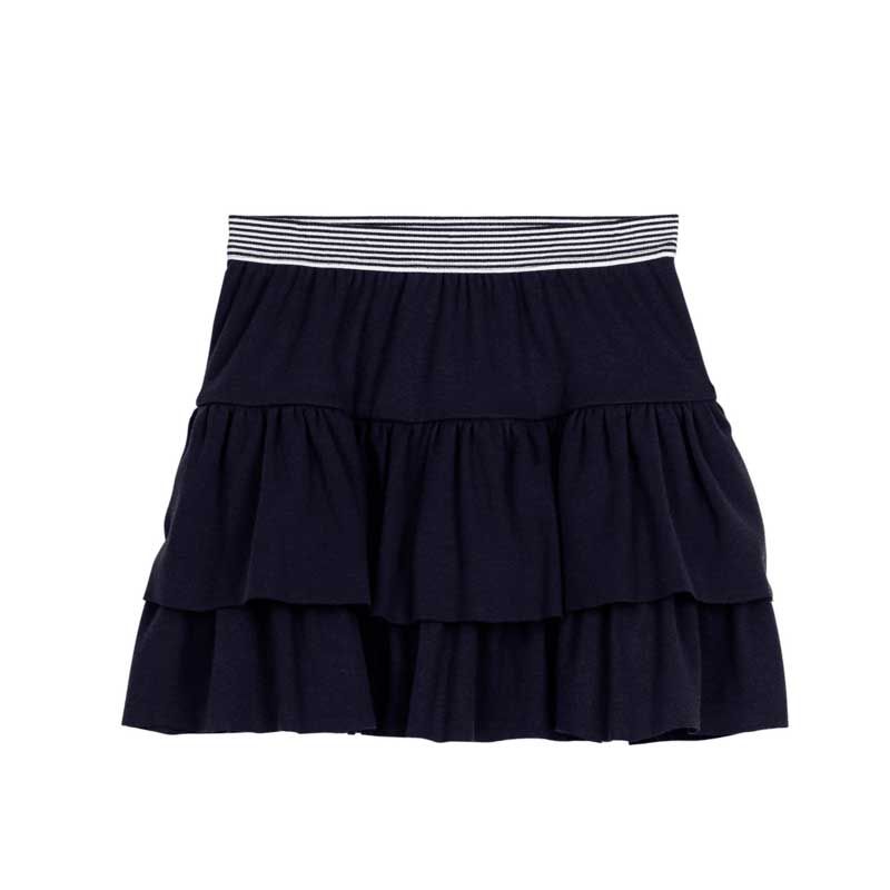 
Rock aus der Petit Bateau Kinderbekleidungskollektion für Mädchen, gerippt mit Volants
Rock mit ...