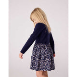 VESTITO MANICA LUNGA - PETIT BATEAU - Sesso: Bambina - Colore: Blu - Stagione: Autunno-Inverno