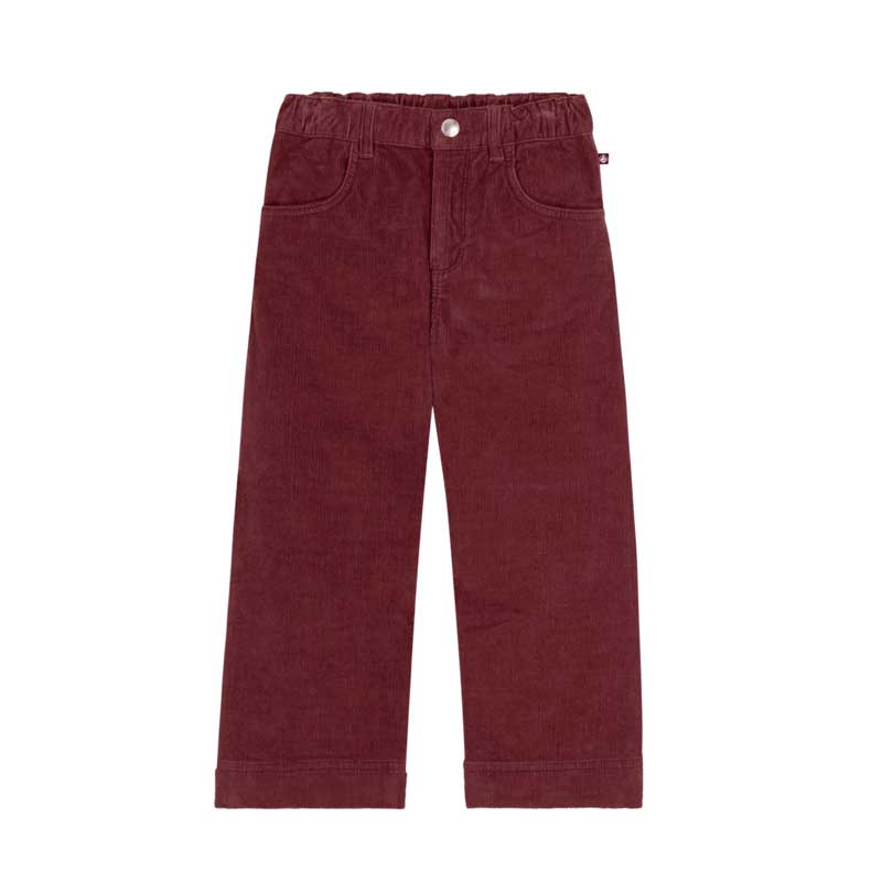 
Pantaloni della Linea Abbigliamento Bambina Petit Bateau in velluto a costine, comodi e alla mod...