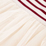 VESTITO A MANICHE LUNGHE - PETIT BATEAU - Sesso: Bambina - Colore: Rosso - Stagione: Autunno-Inverno