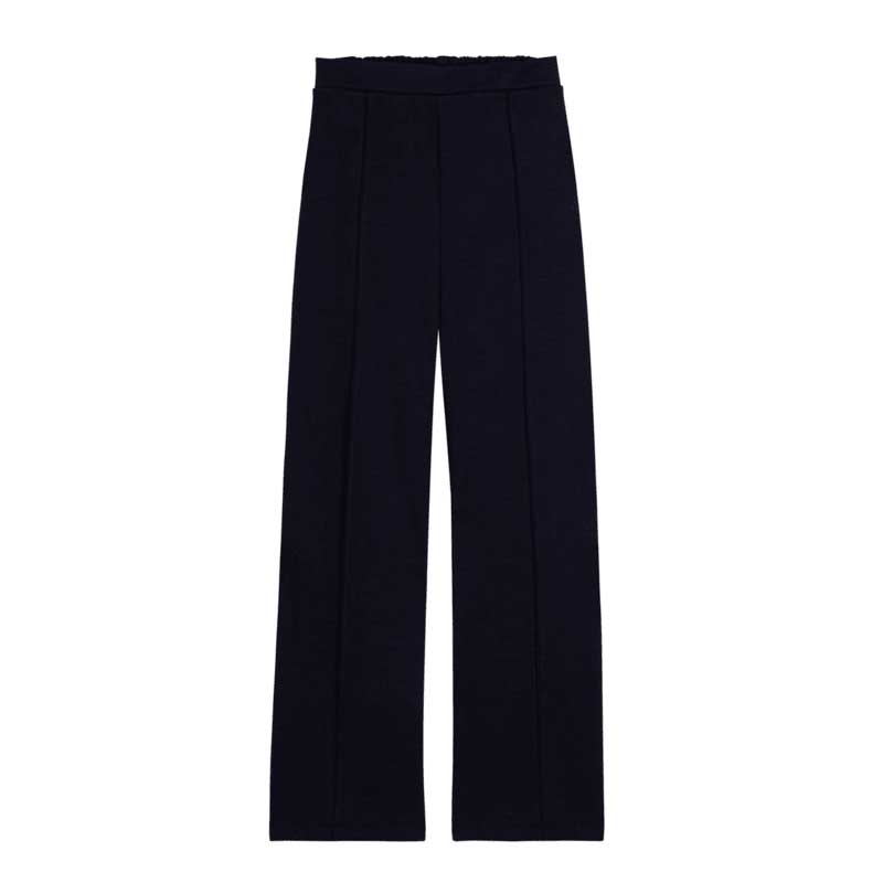 Pants from the Women's Line Petit Bateau in double jersey, a thick fabric with good hold.
Wide an...
